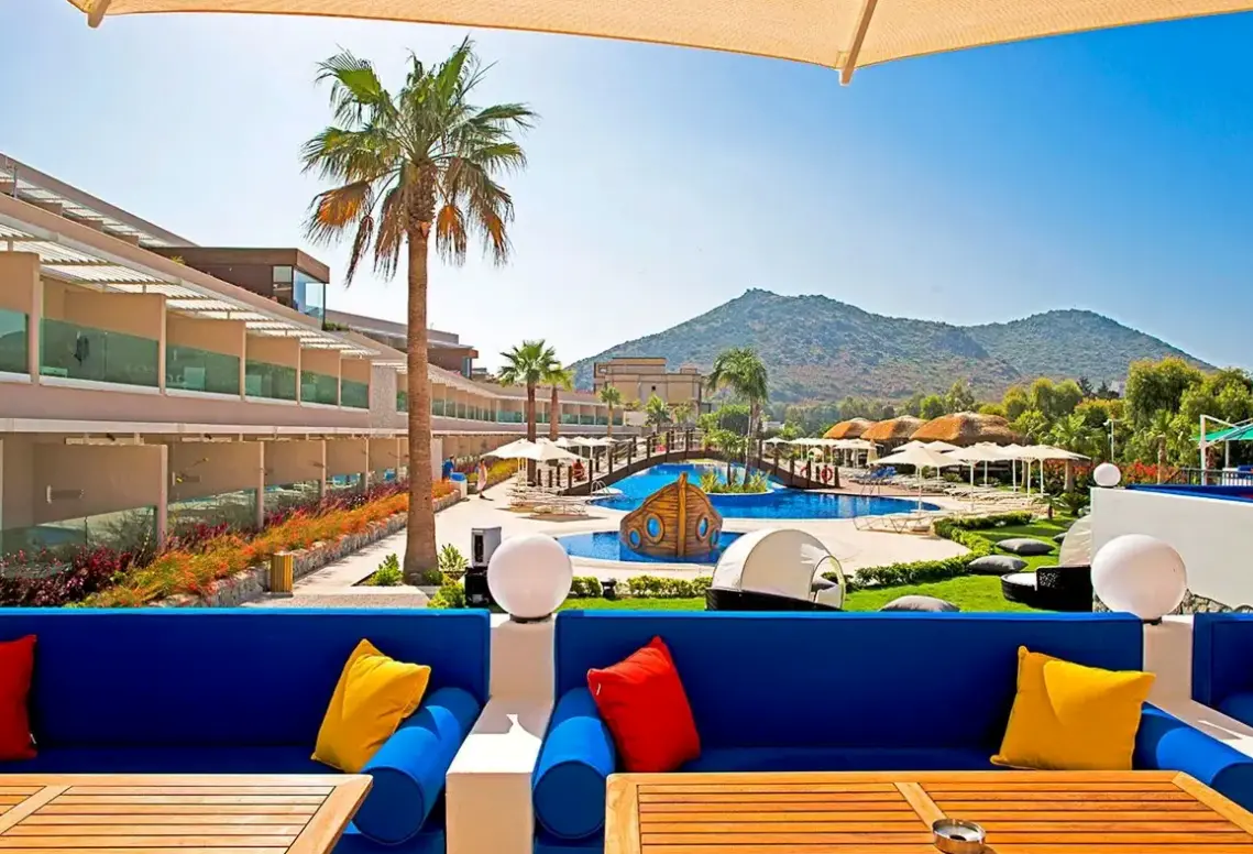 Basen w hotelu Bellazure (ex. Club Mavi Hotels)
