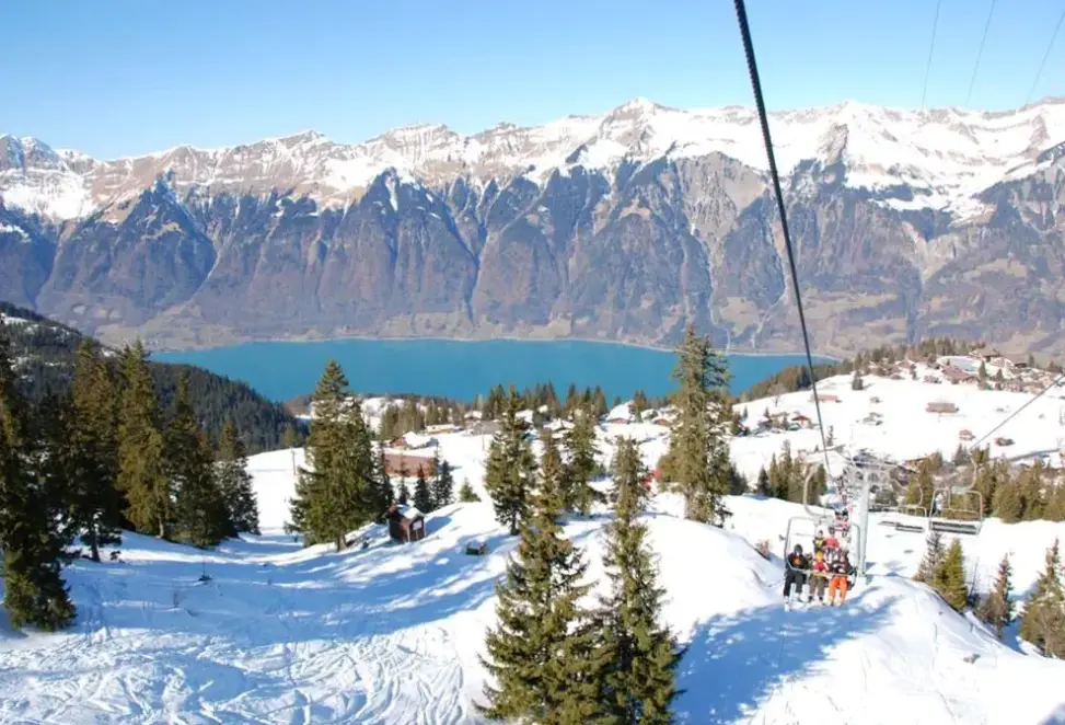 Widok z hotelu Brienz