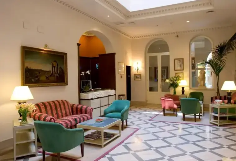Lobby hotelu Casa Romana