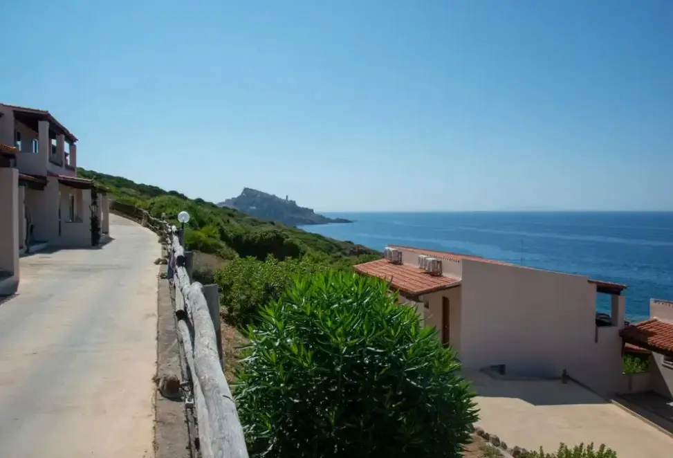 Widok z hotelu Castelsardo Resort