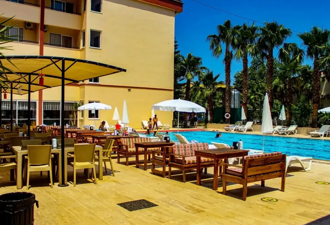 Basen w hotelu Castle Park
