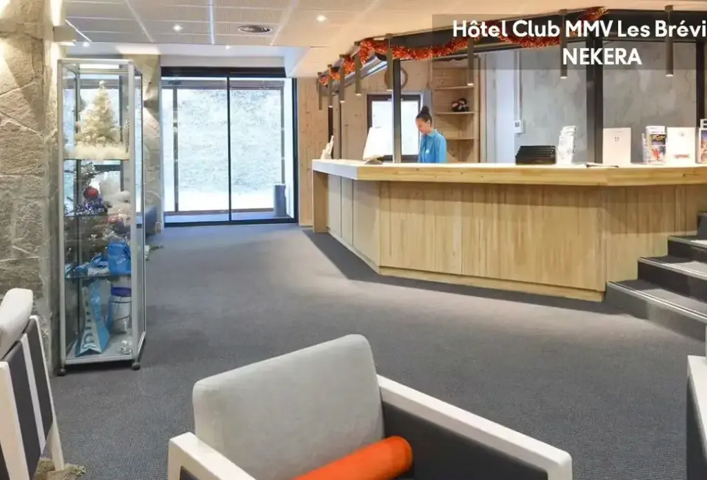 Lobby hotelu Club Mmv Les Brevieres