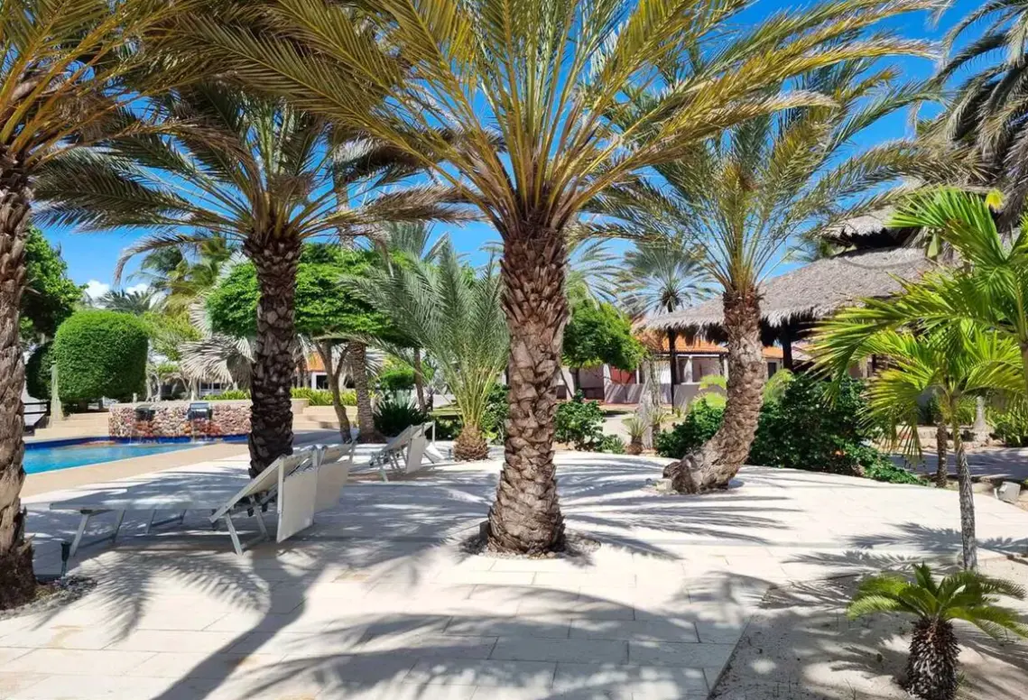 Basen w hotelu Coche Paradise Resort