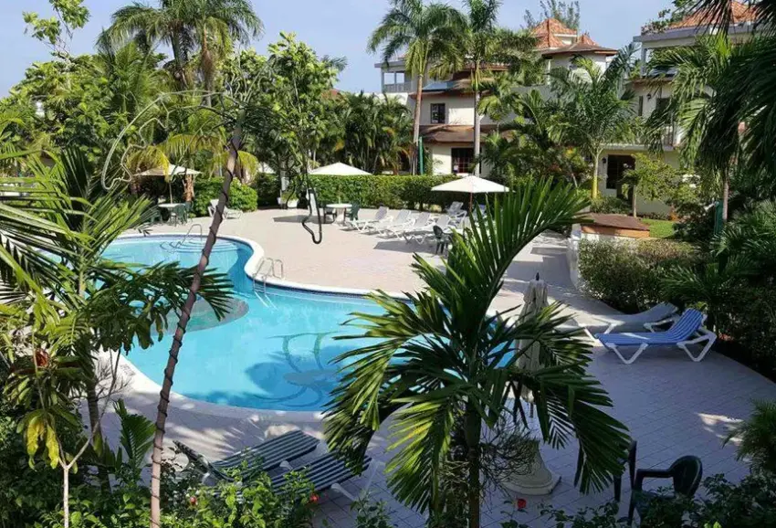 Basen w hotelu Coco La Palm