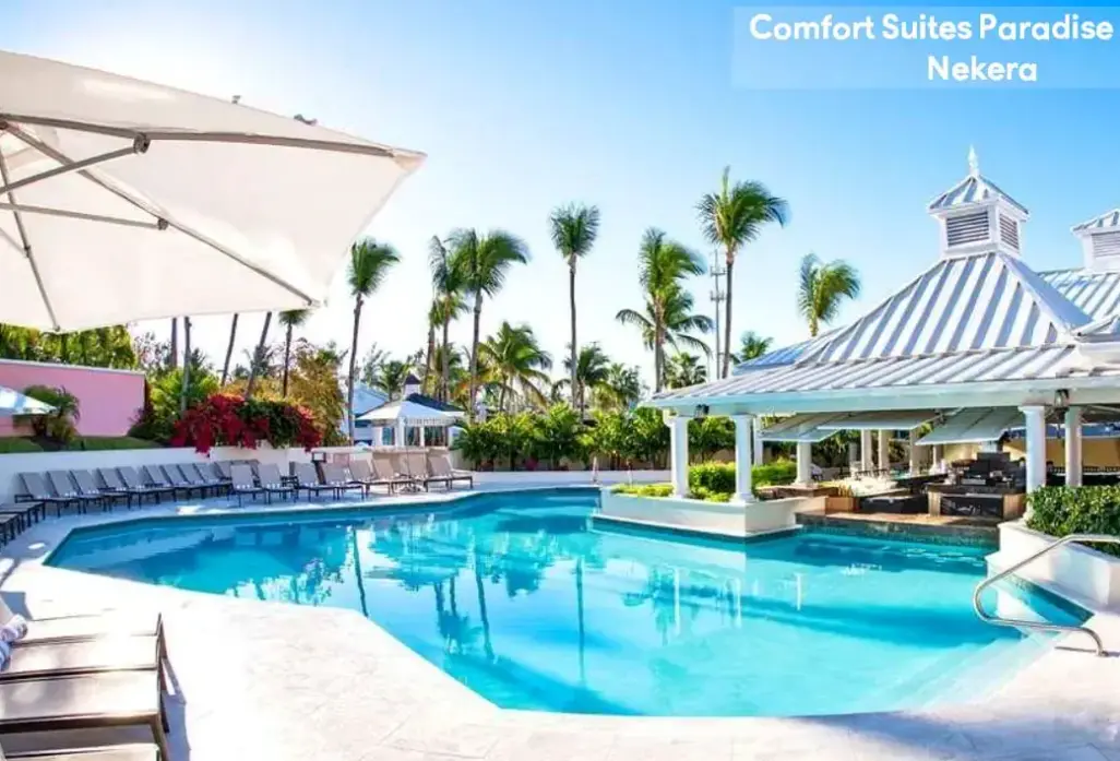 Basen w hotelu Comfort Suites Paradise Island