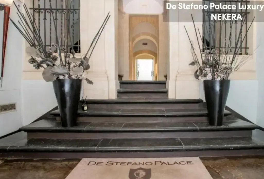 Lobby hotelu De Stefano Palace (Ragusa)