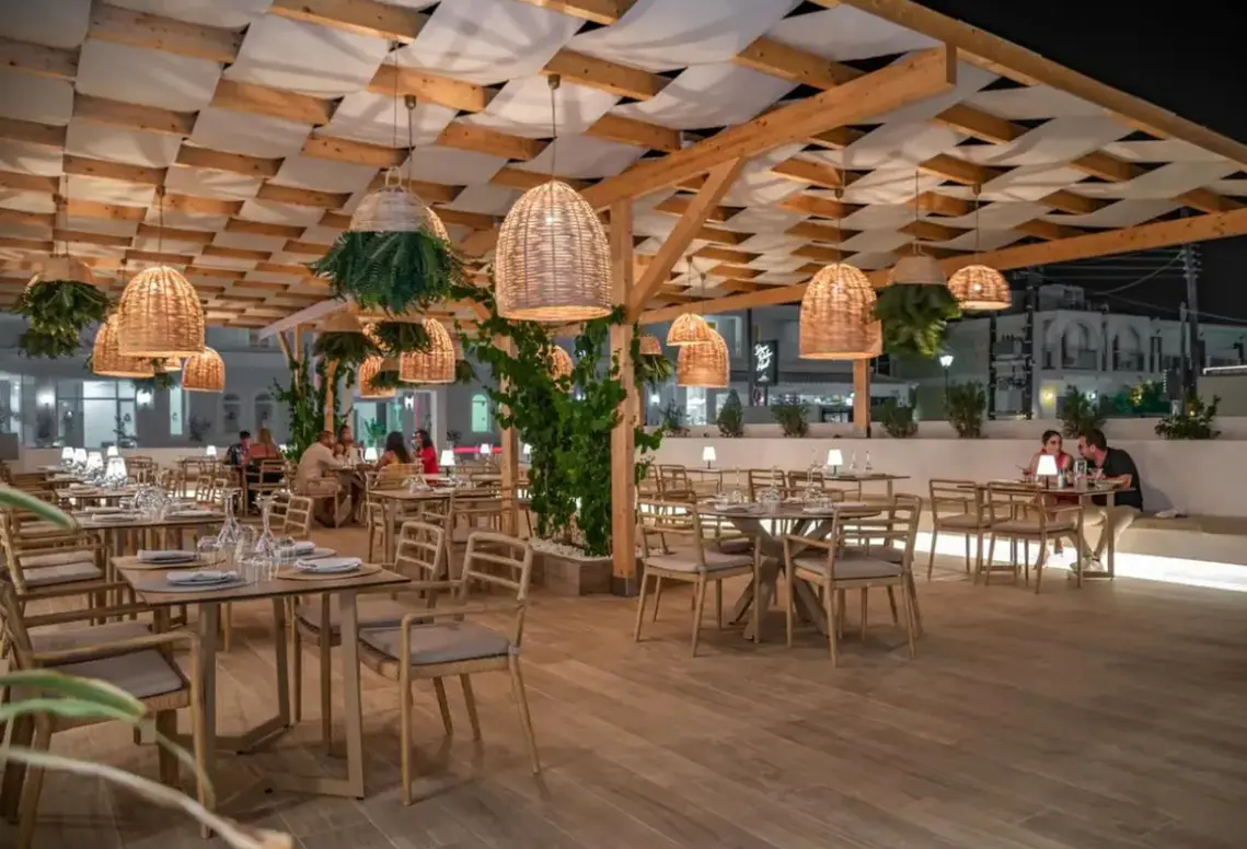 Restauracja i jedzenie w hotelu Diana Palace (Argassi)