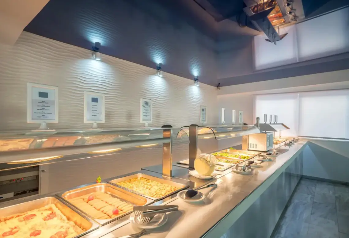 Restauracja i jedzenie w hotelu Diana Palace (Argassi)