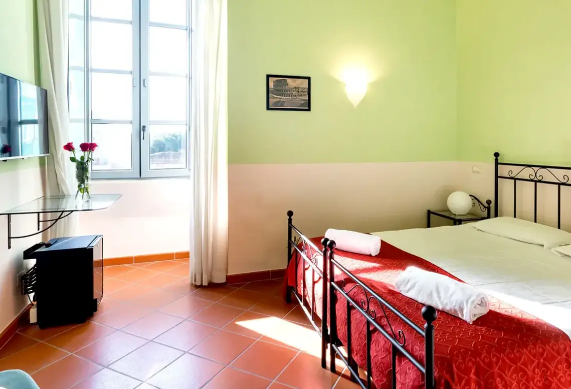 Pokój w hotelu Domus Sessoriana
