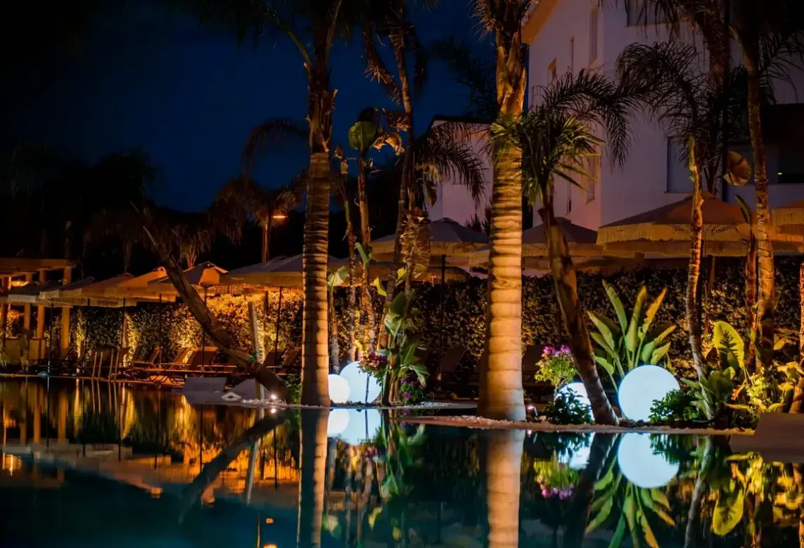 Basen w hotelu Elite Bay Lalez Durres