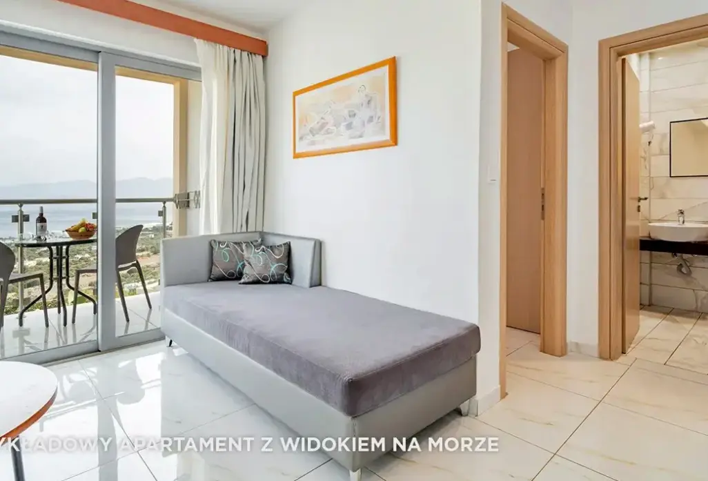 Pokój w hotelu Elounda Residence Resort & Waterpark