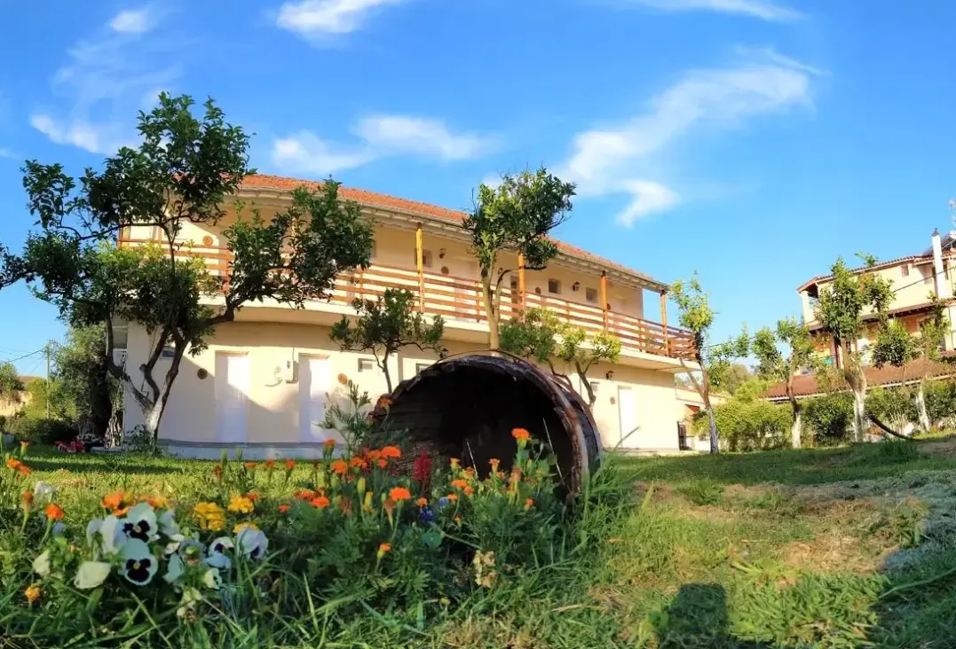 Obiekt hotelu Ever Green Kavos