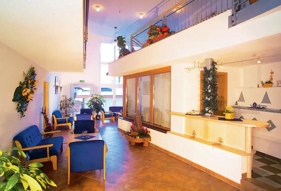 Lobby hotelu Falkner