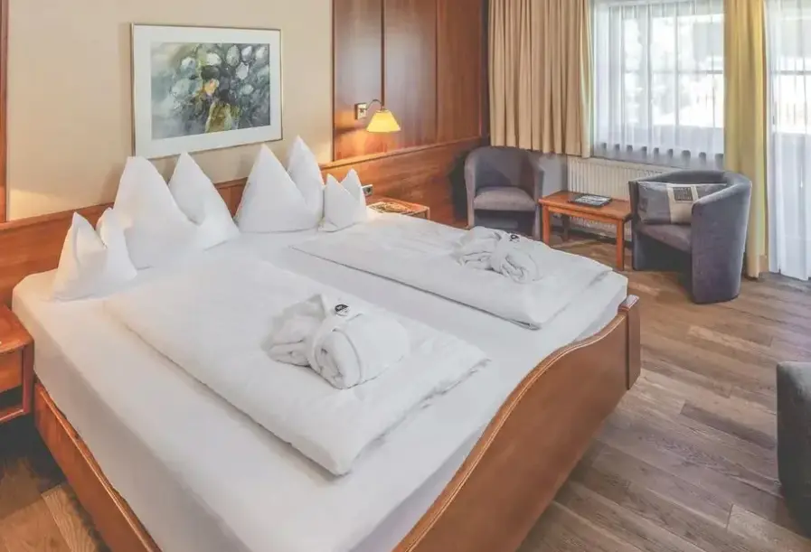 Pokój w hotelu Gartenhotel Crystal (Fugen)