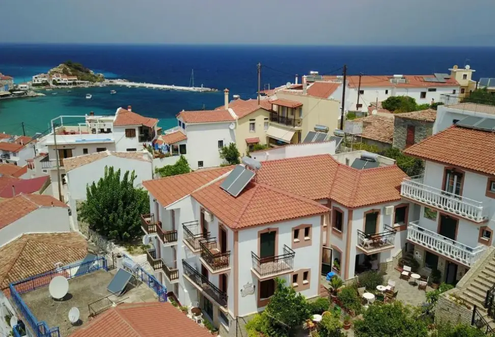 Widok z hotelu Green Hill