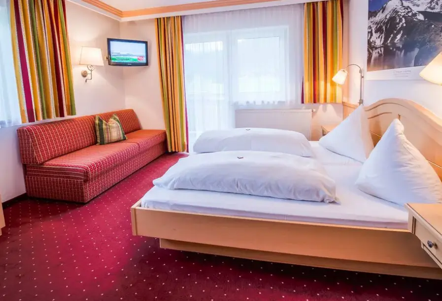 Pokój w hotelu Grundlhof
