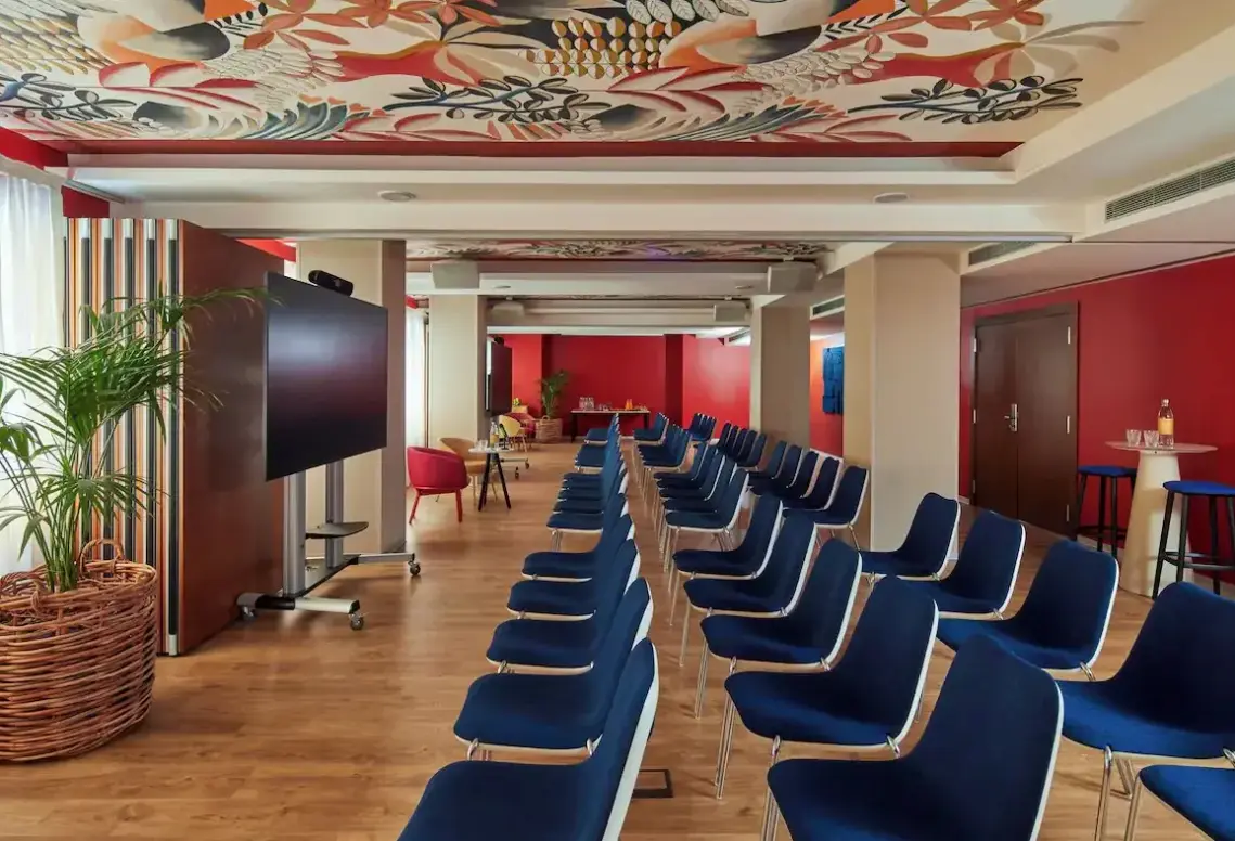 Lobby hotelu Indigo Barcelona Plaza Espana