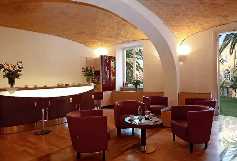 Lobby hotelu Kolbe Rome