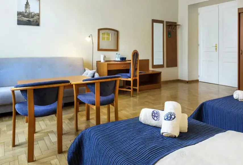 Pokój w hotelu Kosmopolita