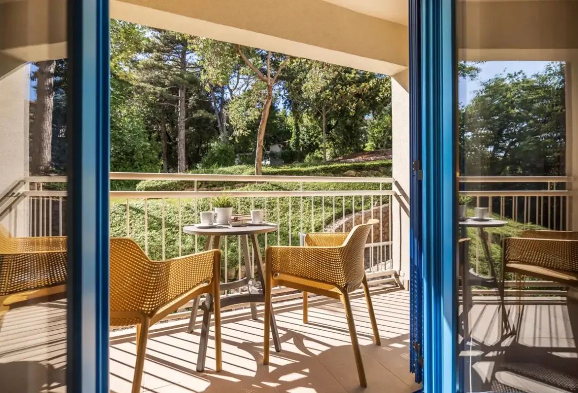 Widok z hotelu Krk Sunny Hotel (ex. Valamar Koralj)