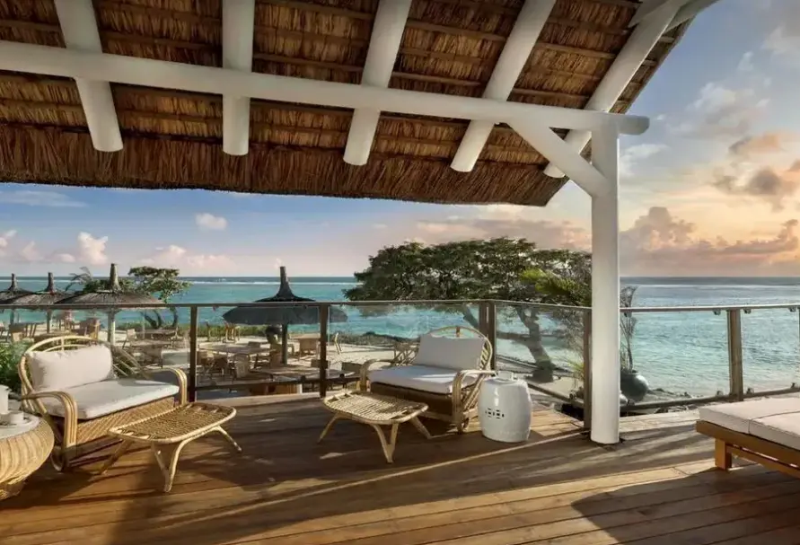 Plaża przy hotelu La Maison D'ete (Mauritius)