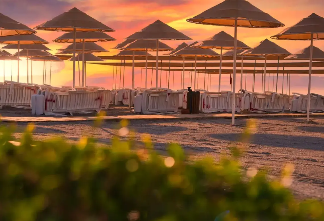 Plaża przy hotelu Lucida Beach (ex.Novia Lucida)