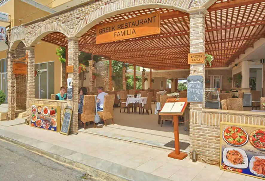 Restauracja i jedzenie w hotelu Maria Apartaments