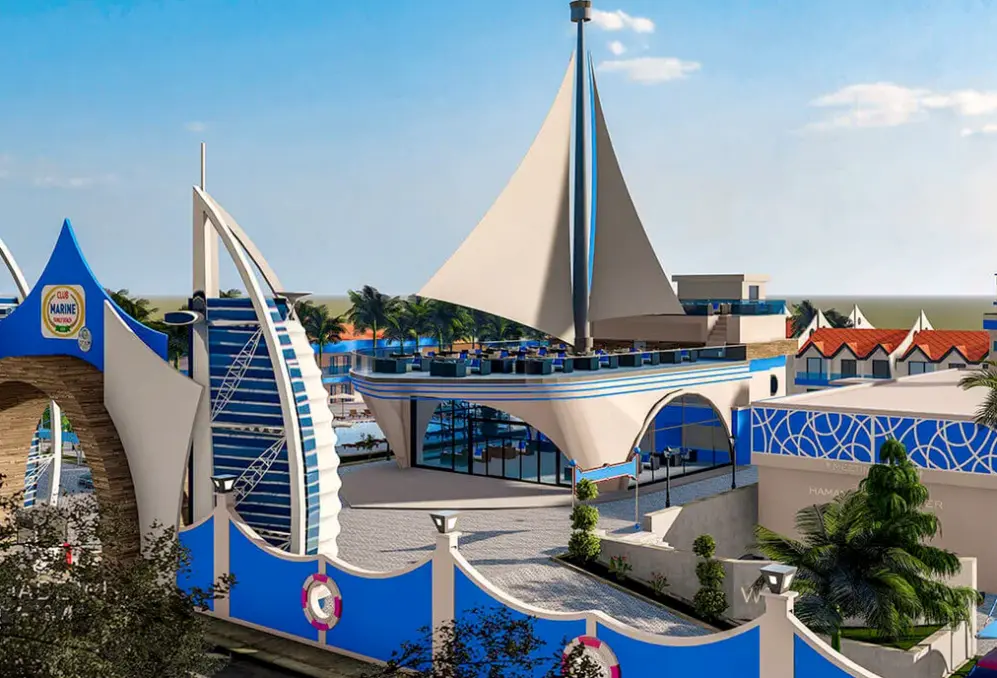 Obiekt hotelu Marine Family Club Beach (ex. Otium Family Club Marine Beach)