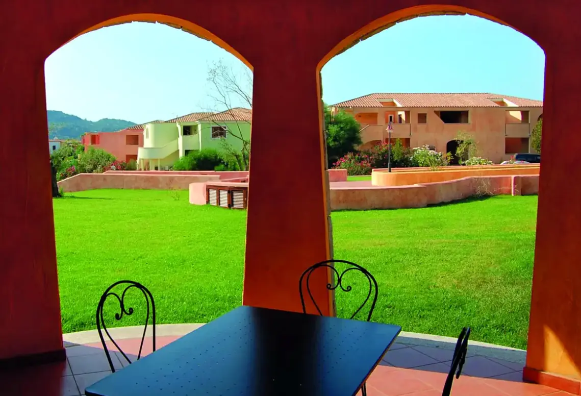 Widok z hotelu Marinella Residence