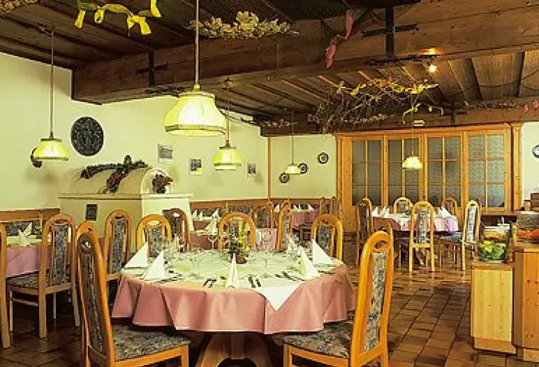 Restauracja i jedzenie w hotelu Martinerhof