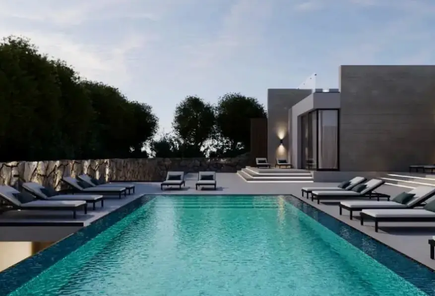 Basen w hotelu Med IL Caesar Resort