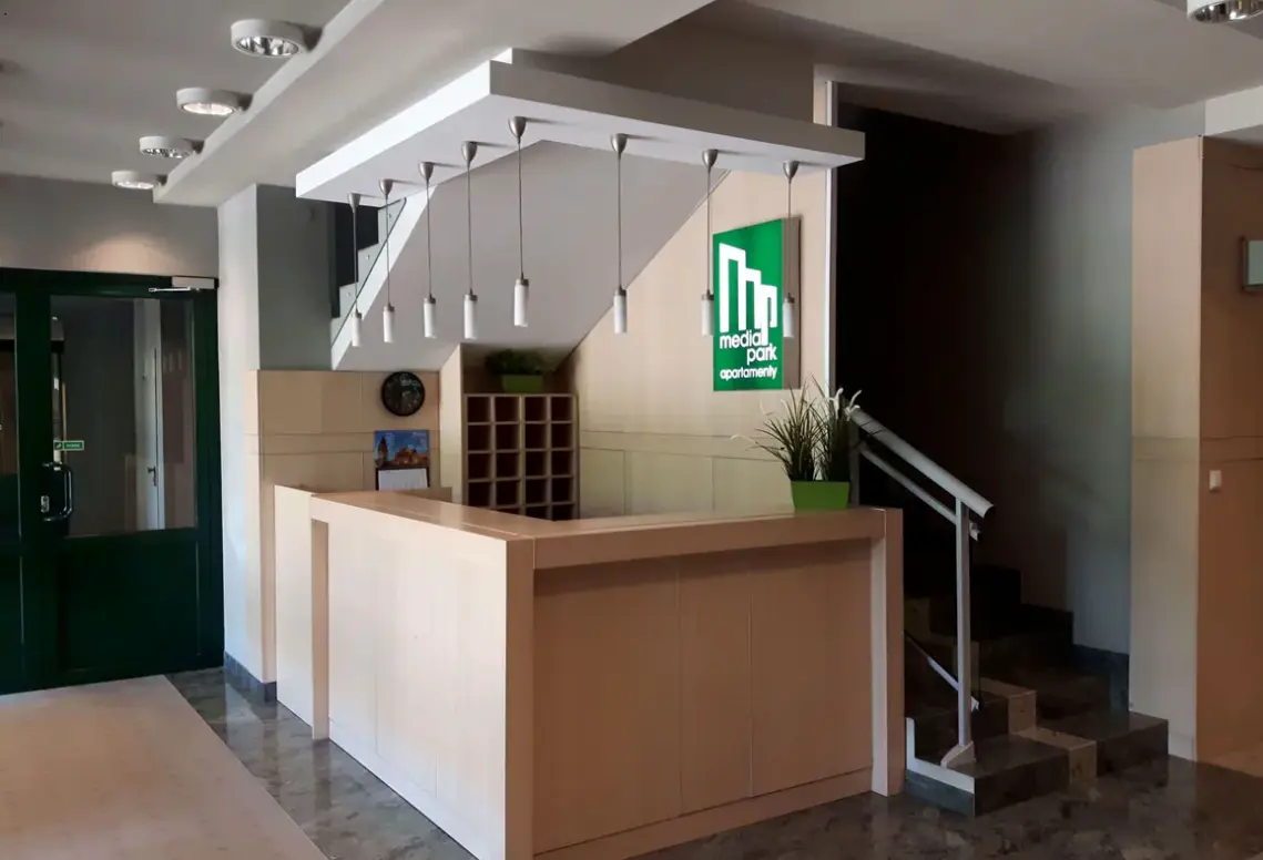 Lobby hotelu Media Park