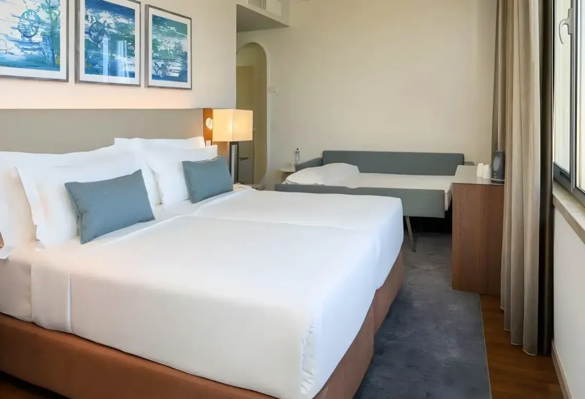 Pokój w hotelu Melia Lisboa Oriente (ex. Tryp Oriente)