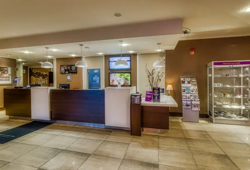 Lobby hotelu Mercure Cieszyn