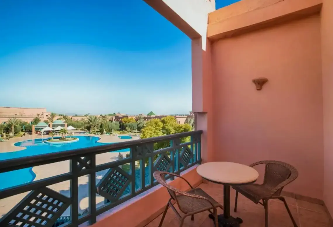 Widok z hotelu Mogador Aqua Fun