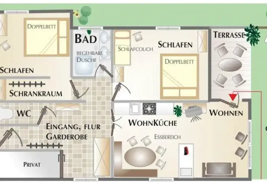 Spa w hotelu Moida Ferienwohnung