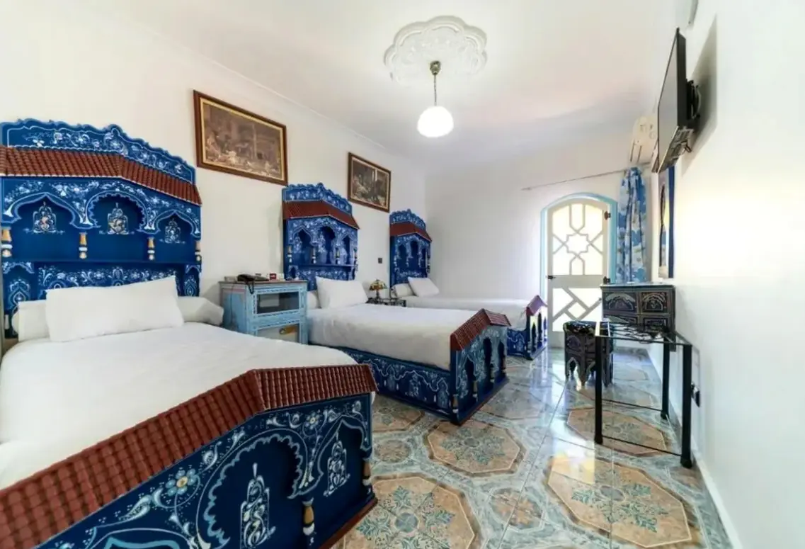 Pokój w hotelu Moroccan House Marrakesz