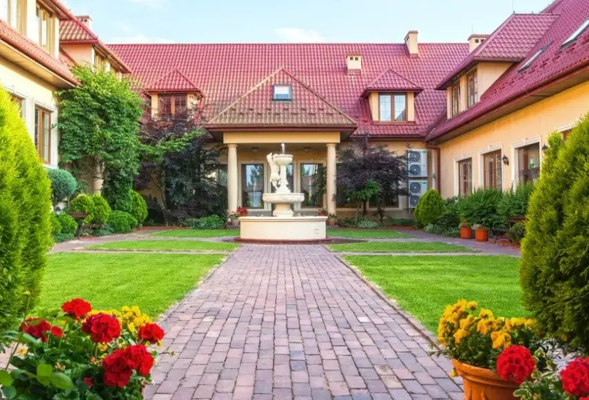 Obiekt hotelu Nowy Dwór Świlcza
