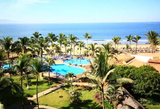 Basen w hotelu Occidental Nuevo (Vallarta)