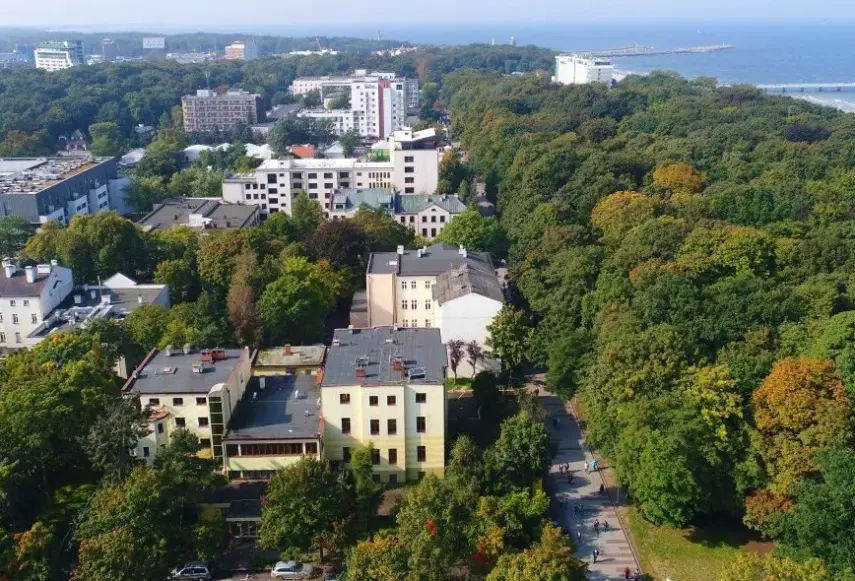 Widok z hotelu OW Gryf II