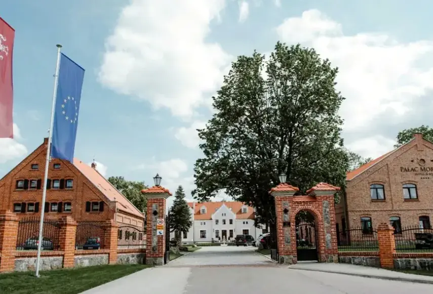 Obiekt hotelu Pałac Mortęgi