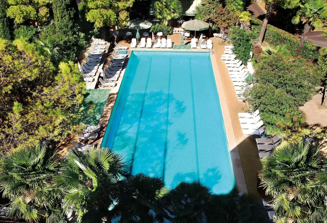 Basen w hotelu Palme / Suite / Royal