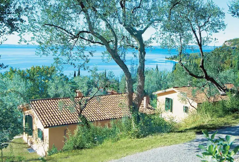 Widok z hotelu Parco del Garda