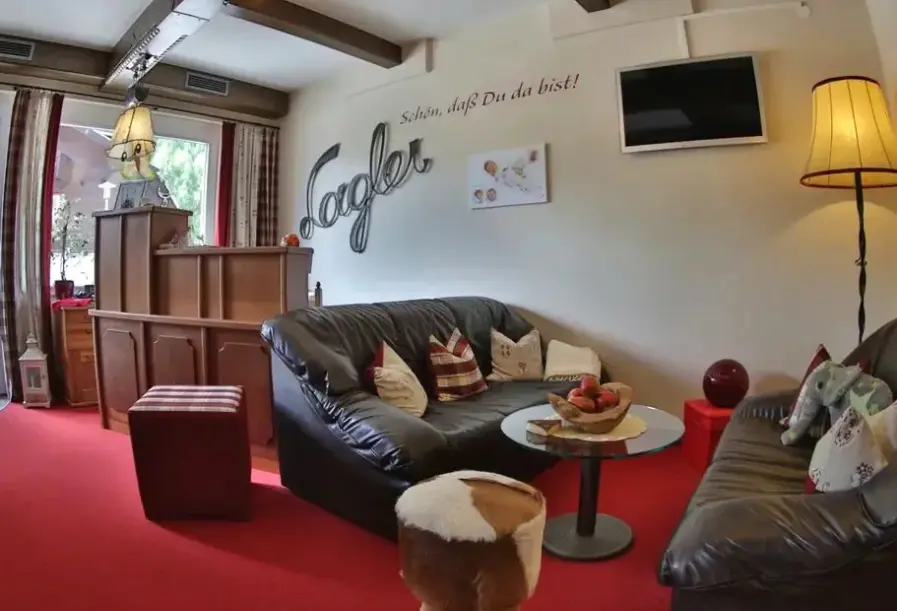 Lobby hotelu Pensjonat Lagler