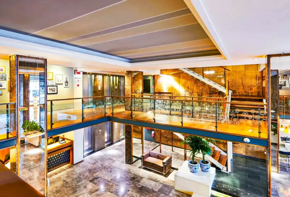 Lobby hotelu Plaza (Mestre)