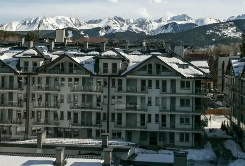 Widok z hotelu Prestige Apartamenty