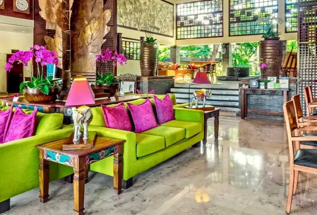 Lobby hotelu Risata