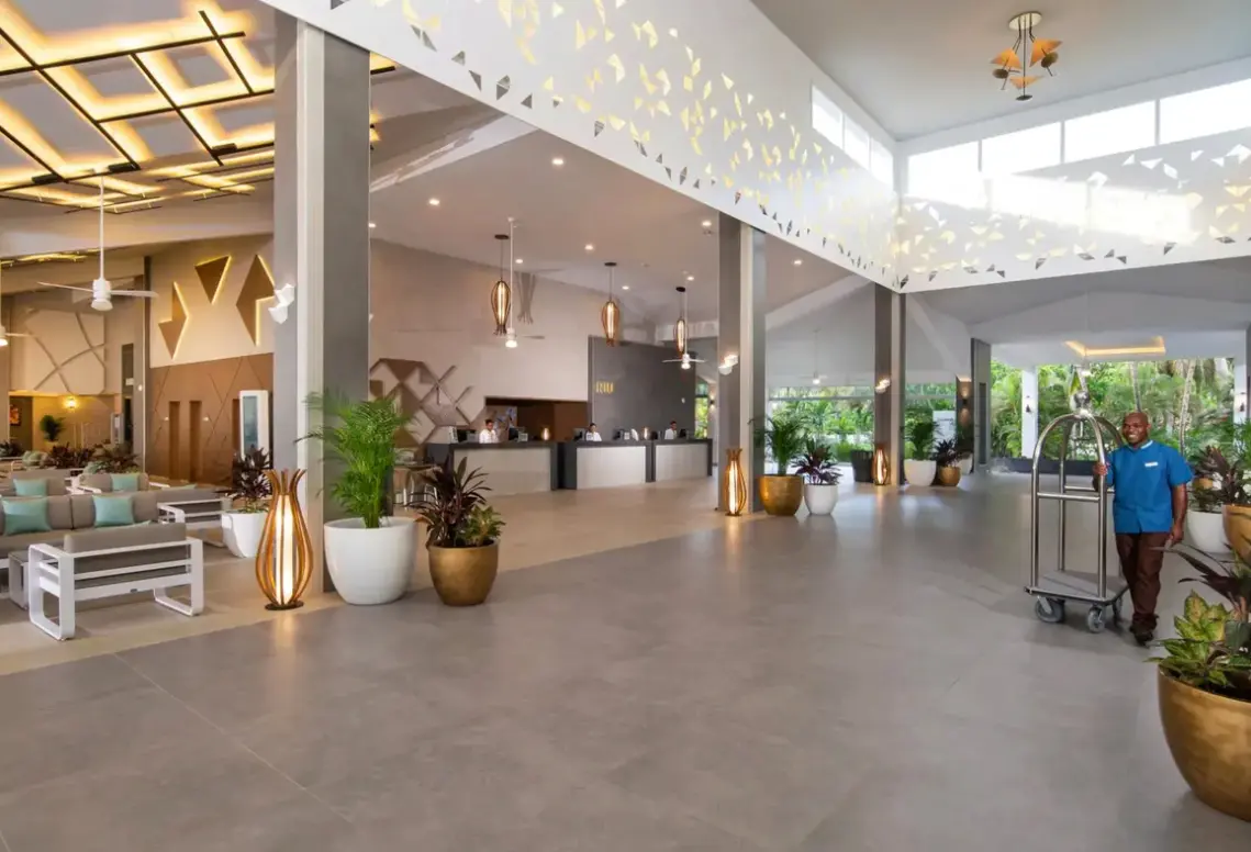 Lobby hotelu Riu Ocho Rios