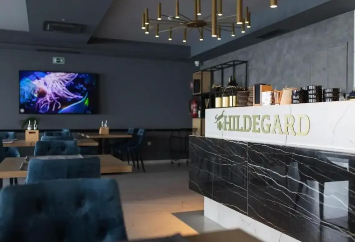 Lobby hotelu Saint Hildegard (Omiš)