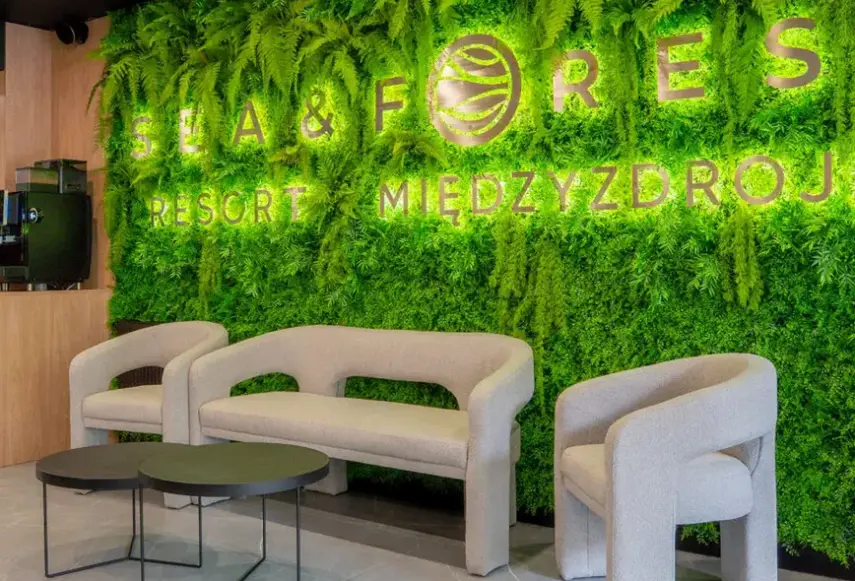 Lobby hotelu Sea & Forest Resort (Międzyzdroje)